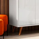 Ver imagem 4 de Balcão Buffet Retrô Delta Branco Gloss