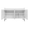 Buffet Aparador Retrô Delux Branco Gloss - 5