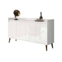 Ver imagem 1 de Buffet Aparador Retrô Delux Branco Gloss