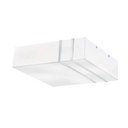 Ver imagem 1 de Luminária Plafon Modelo Rubi Branco 25x25x8 Montare
