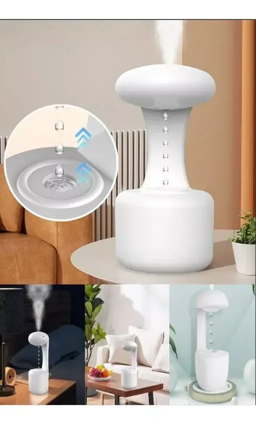 Umidificador Difusor de Ar Água Anti-gravidade 800ml Tiktok - 5