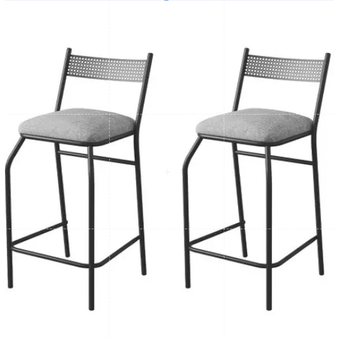 Kit 3 Banquetas Bancos Bistrô Alta para Cozinha Balcão Aço