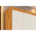 Ver imagem 7 de Guarda Roupa 6 Portas 6 Gavetas Oslo Europa Off White