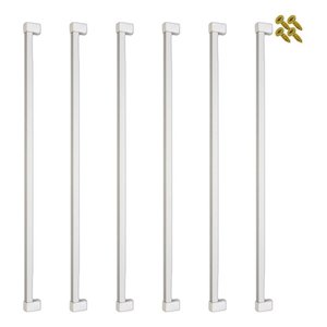 Kit 6 Puxador 800mm Alumínio Armário Móveis Cômoda Roupeiro