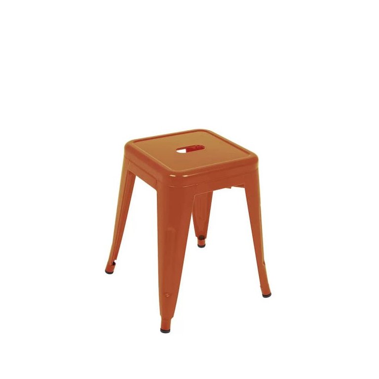 Banqueta Industrial Small Laranja Mor