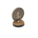 Ver imagem 4 de Adorno Pedestal Medalha de São Bento para Painel de Carro Fornecedor 1 F1-ct17-173-7