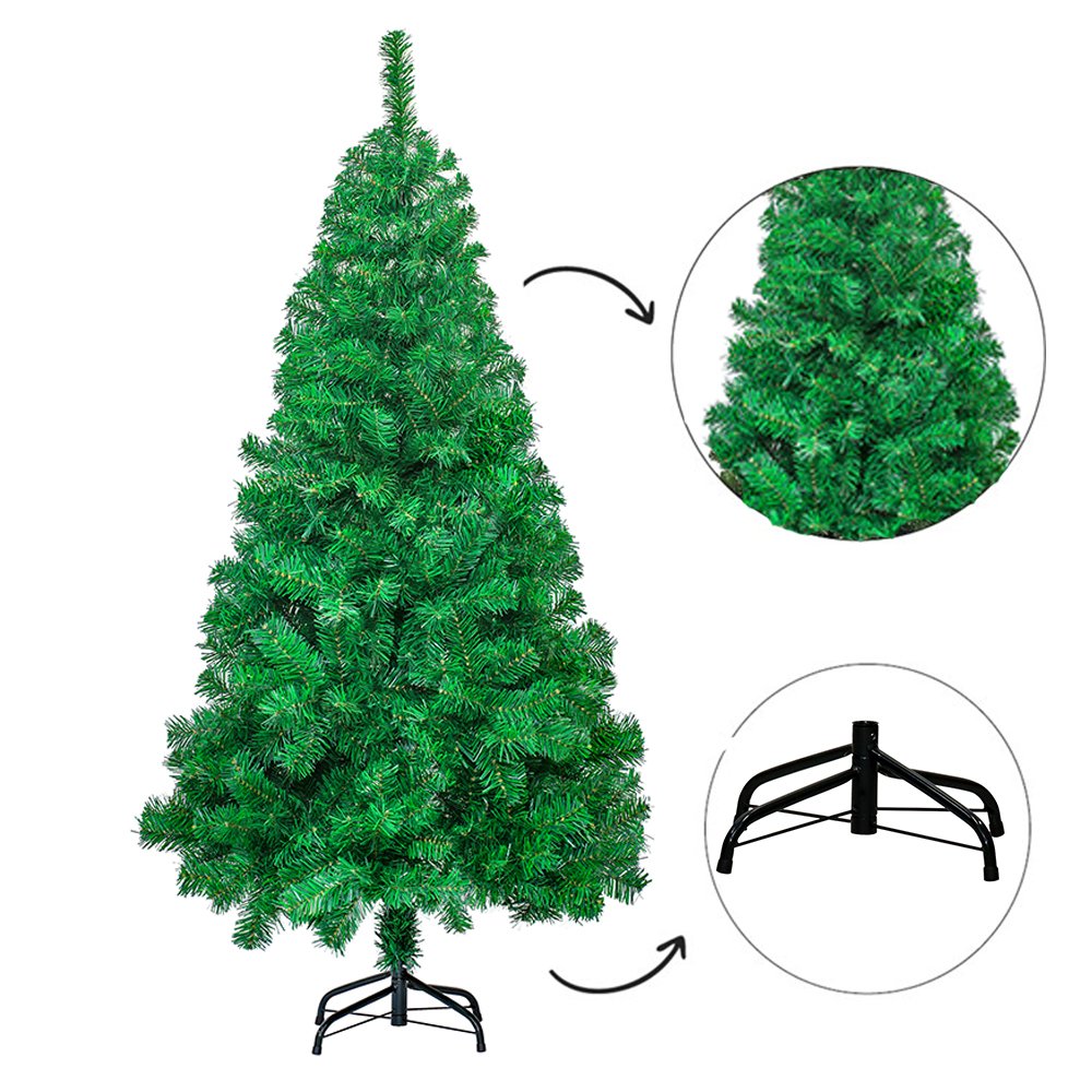 Árvore de Natal Dinamarca Verde 180cm 580 Galhos - Magizi - 3