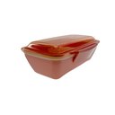 Ver imagem 4 de Kit 2 Pote Marmita Com Divisória Removível Lancheira Infantil Escola Passeio Fitness Rosa