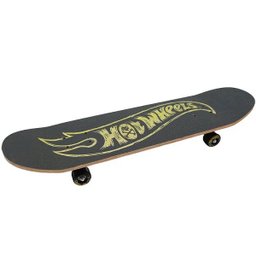 Skate Hot Wheels C/ Acessorios de Segurança Verde e Preto Fun F0010-6 - 4