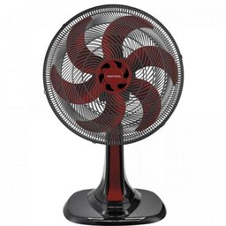 Ventilador de Mesa Ventisol Turbo 6 30cm Vermelho 127v - 1