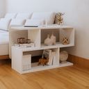 Ver imagem 1 de Mesa de Canto Sala Apoio Lateral Sofá Branco