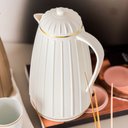 Ver imagem 2 de Garrafa Térmica de Plástico Carrossel Branca 1l - Wolff