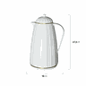 Garrafa Térmica de Plástico Carrossel Branca 1l - Wolff - 9