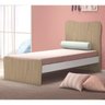 Cama Solteiro Amore Carvalho Toq Branco 85543 Qmovi - 1