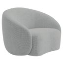 Ver imagem 6 de Kit 02 Poltronas Orgânica Luxo Recepção Amore Bouclé - Adj Decor