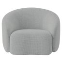 Ver imagem 7 de Kit 02 Poltronas Orgânica Luxo Recepção Amore Bouclé - Adj Decor
