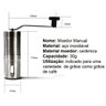 Moedor de Café Inox com Núcleo em Cerâmica - 2