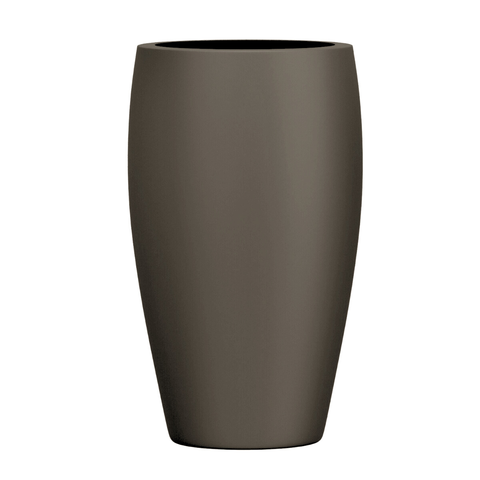 Vaso de Fibra de Vidro Atenas g 90cm Grande Bronze Fosco