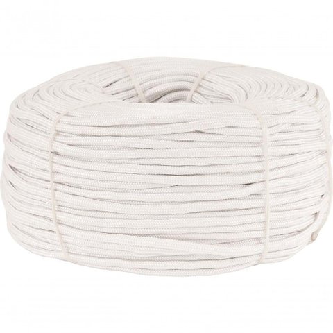 Corda Multifilamento Trançada 2,0mm 1,0kg 408 Metros Branca