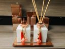 Ver imagem 1 de Kit Lavabo Aromatizador Trio Pote Escovas Cotonete Algodão Sabonete