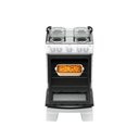 Ver imagem 5 de Fogão 4 Bocas Atlas Mônaco Plus Automático Mesa Inox Branco Bivolt
