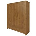 Ver imagem 1 de Armário Dijon 3 Portas 2 Gaveta Garapa 115cm - 57413