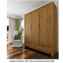 Ver imagem 2 de Armário Dijon 3 Portas 2 Gaveta Garapa 115cm - 57413