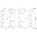 Ver imagem 7 de Jogo De Quarto Solteiro Modulado Modena Cp12 Branco