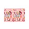 Tapete Infantil Dupla Face Recreio Impermeável 90x140cm - Jolitex Barbie Flores - 1