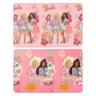 Tapete Infantil Dupla Face Recreio Impermeável 90x140cm - Jolitex Barbie Flores - 3