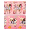Ver imagem 3 de Tapete Infantil Dupla Face Recreio Impermeável 90x140cm - Jolitex Barbie Flores