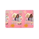 Ver imagem 2 de Tapete Infantil Dupla Face Recreio Impermeável 90x140cm - Jolitex Barbie Flores