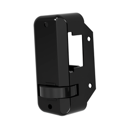 Fechadura mini ajustá simples 12v interna c botão preta AGL - 4