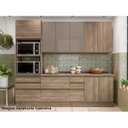 Ver imagem 4 de Gabinete de Cozinha Modulado Maxxi G744 2 Portas s/ Tampo Nogal - Kappesberg