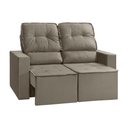 Ver imagem 3 de Sofá 2 Lugares Retrátil e Reclinável Chicago 1,50m C/molas - Veludo