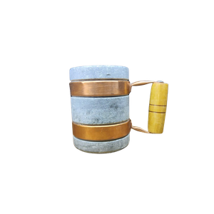 Caneco de Chopp ou Cerveja em Pedra Sabão de 500 Ml