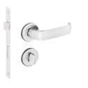 Ver imagem 1 de Fechadura Imab Duna 2 Banheiro 55mm Cromo Acetinado