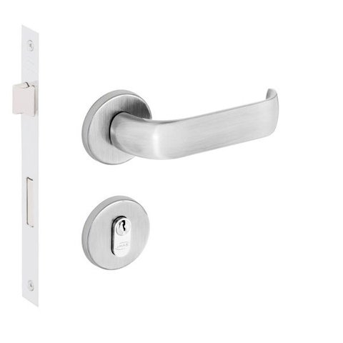 Fechadura IMAB Duna 2 Externa 55mm Cromo Acetinado