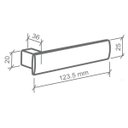 Ver imagem 2 de Fechadura IMAB Metro Light Externa 55mm Cromado