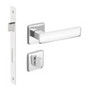 Ver imagem 1 de Fechadura IMAB Metro Light Banheiro 55mm Cromado