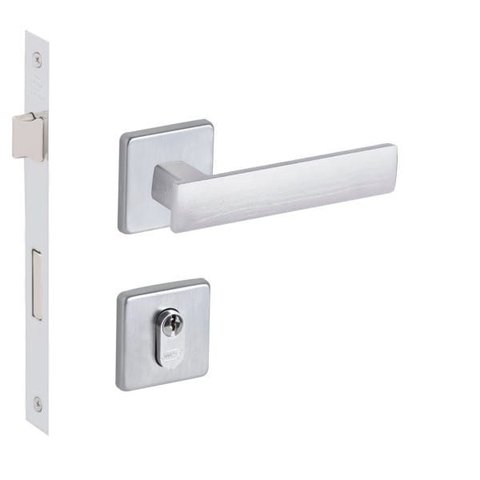 Fechadura Imab Metro Light Externa 55mm Cromo Acetinado