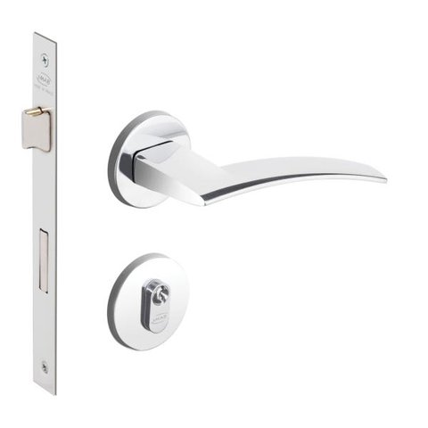 Fechadura Logus Externa Acabamento Cromado