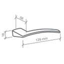 Ver imagem 2 de Fechadura IMAB Logus Interna 55mm Cromado