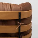 Ver imagem 7 de Poltrona com Puff Costela - Caramelo