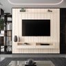 Painel Ripado Zigzag para Tv até 75 Polegadas Roma com Nicho 225cm - 6