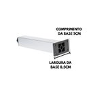 Ver imagem 3 de Kit 4 Pé Alumínio 20cm Fosco Cozinha Móveis 40x40 Regulável
