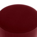 Ver imagem 6 de Puff Redondo Copenhage Veludo Maserati Milani Store Vermelho
