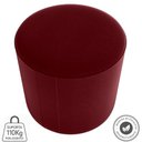 Ver imagem 5 de Puff Redondo Copenhage Veludo Maserati Milani Store Vermelho