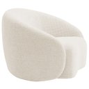 Ver imagem 7 de Poltrona Orgânica Luxo Recepção Amore Bouclé - Amarena Móveis