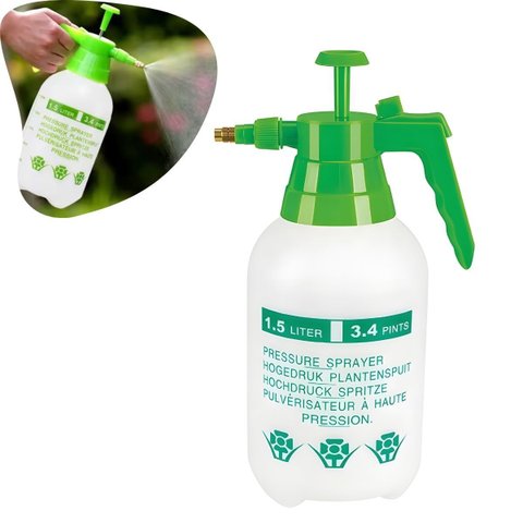 Pulverizador Borrifador Pressão Acumulada 1.5l Bomba Multiuso